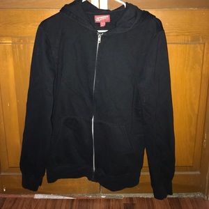 Black Arizona zip up jacket